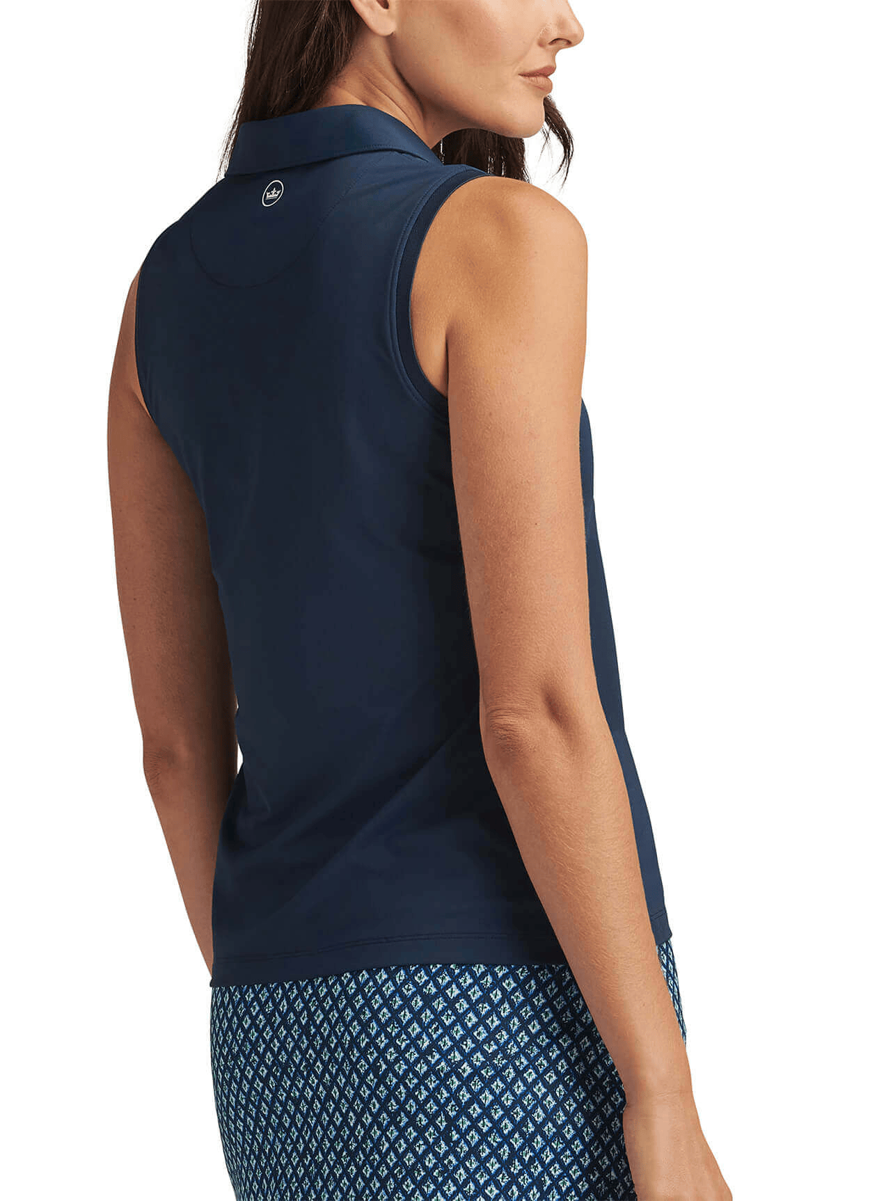 Peter Millar - Women's Banded Sport Mesh Sleeveless Polo