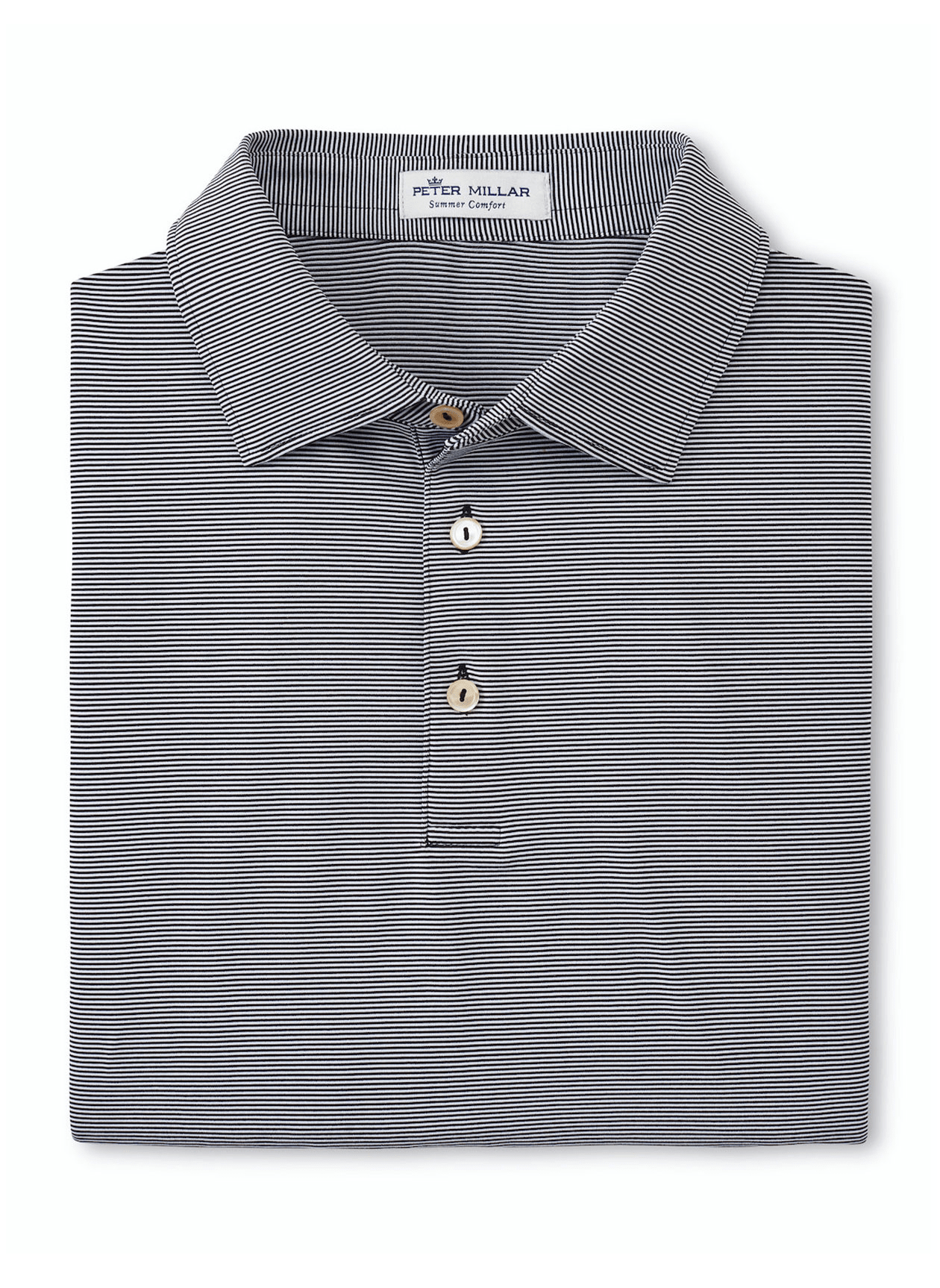 Peter Millar Polos S / Black Peter Millar - Men's Jubilee Striped Polo