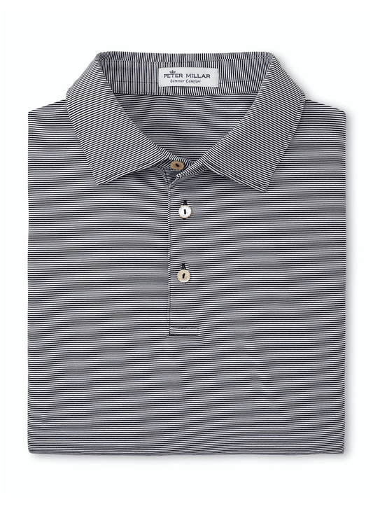 Peter Millar Polos S / Black Peter Millar - Men's Jubilee Striped Polo