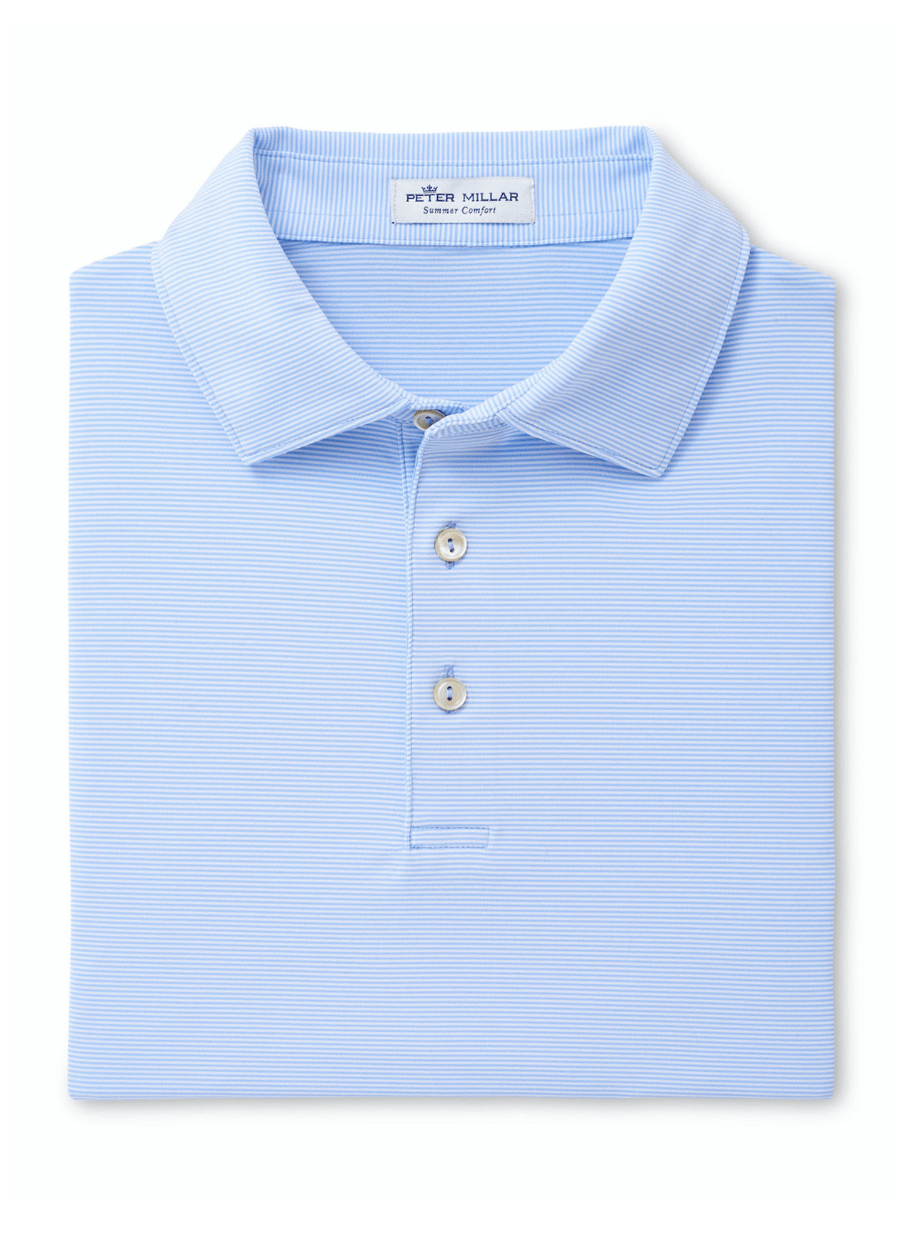 Peter Millar Polos S / Cottage Blue Peter Millar - Men's Jubilee Striped Polo
