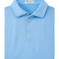Peter Millar Polos S / Cottage Blue Peter Millar - Men's Solid Performance Polo w/ Self Collar