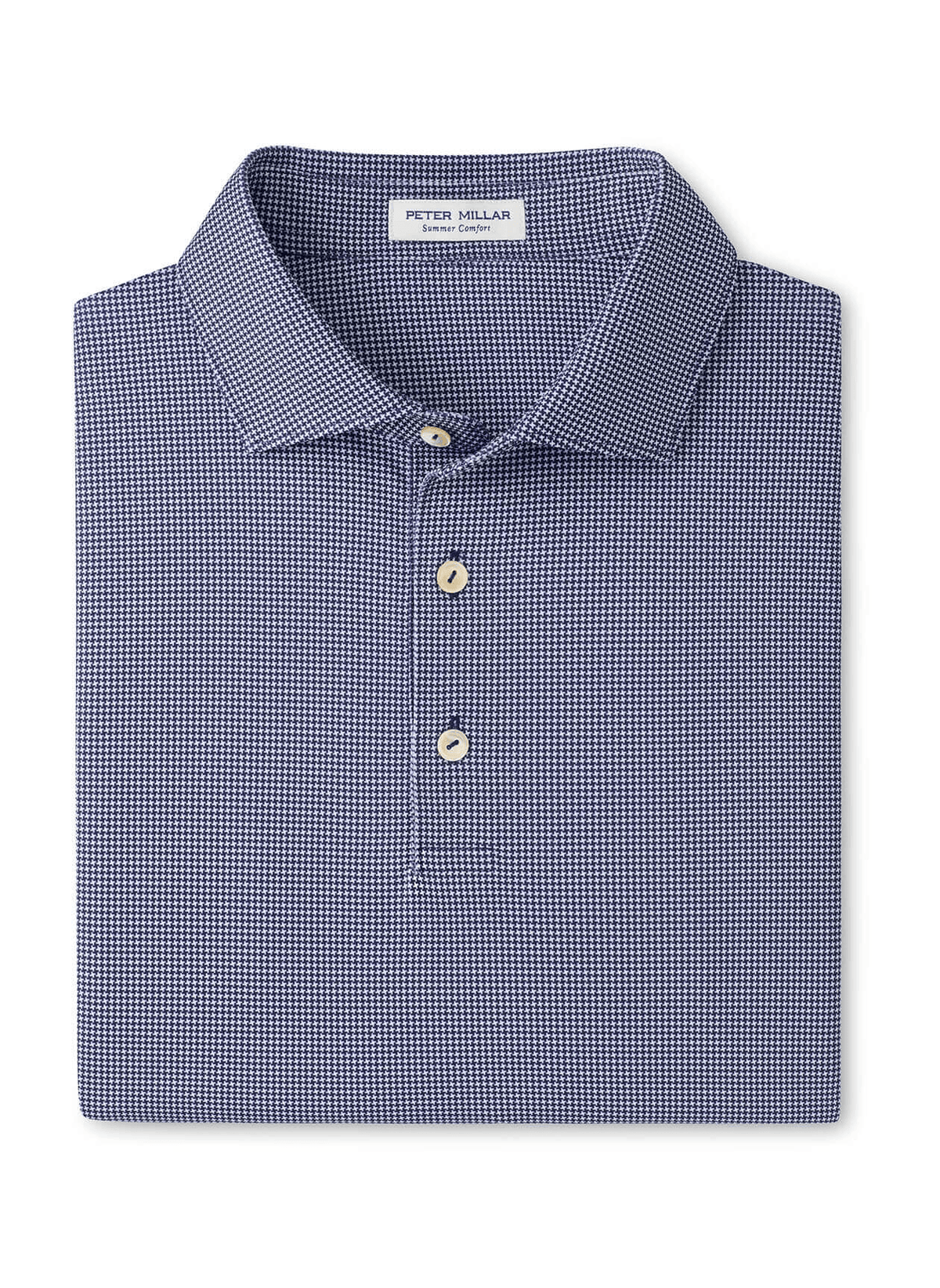 Peter Millar Polos S / Navy Peter Millar - Men's Collegiate Border Performance Jersey Polo