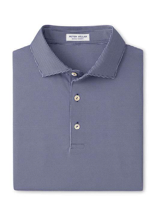 Peter Millar Polos S / Navy Peter Millar - Men's Collegiate Border Performance Jersey Polo