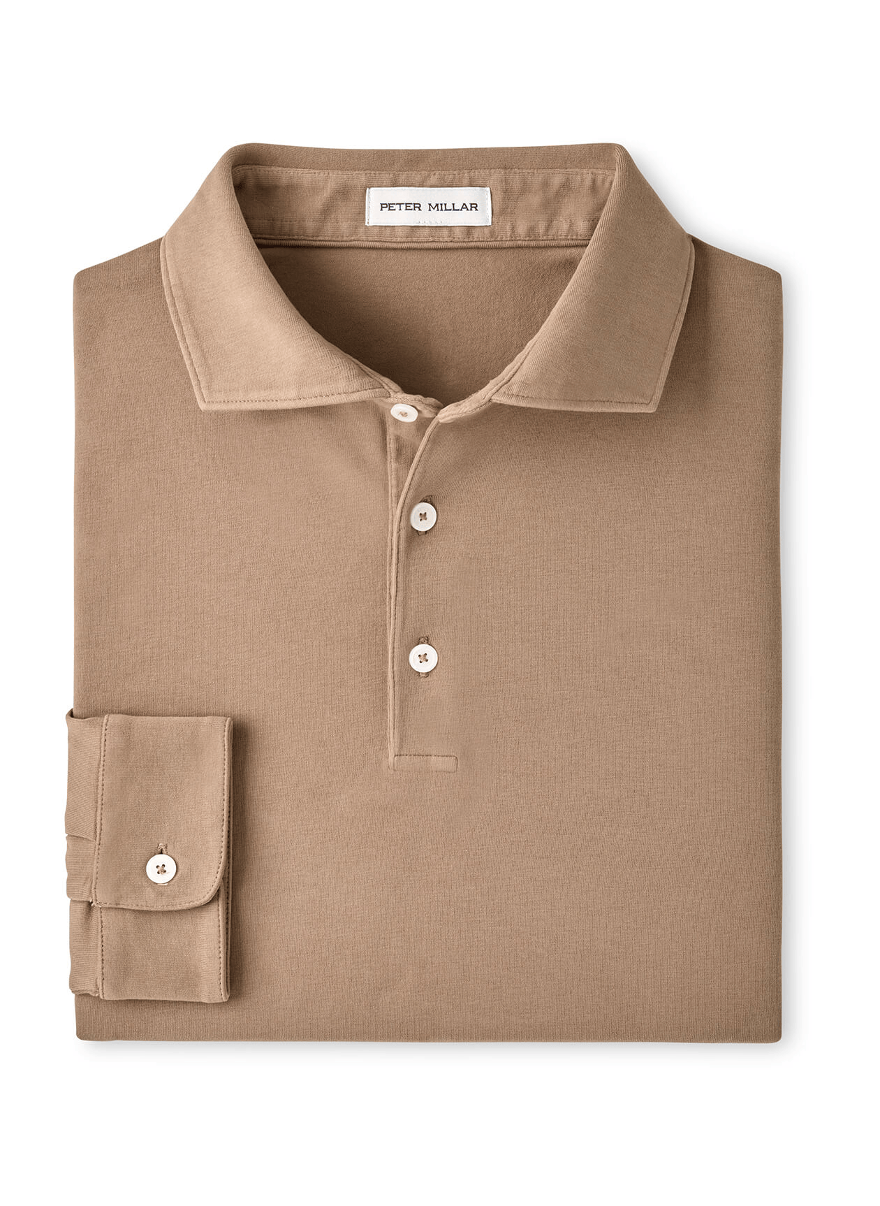 Peter Millar Polos S / Sawgrass Peter Millar - Men's Crown Flex Cotton Long-Sleeve Polo