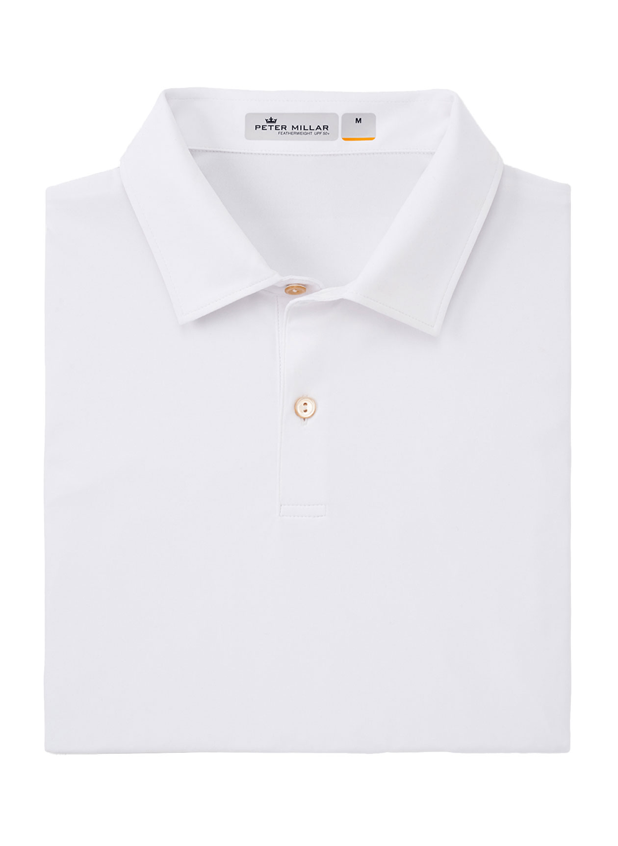 Peter Millar Polos S / White Peter Millar - Men's Featherweight Mélange Performance Polo
