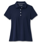 Peter Millar Polos XS / Navy Peter Millar - Women's Short-Sleeve Button Polo