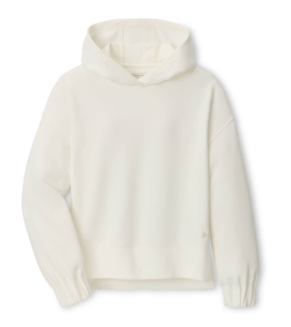 Peter Millar Sweatshirts XS / Soft White Peter Millar - Women's Flora Knit Hoodie