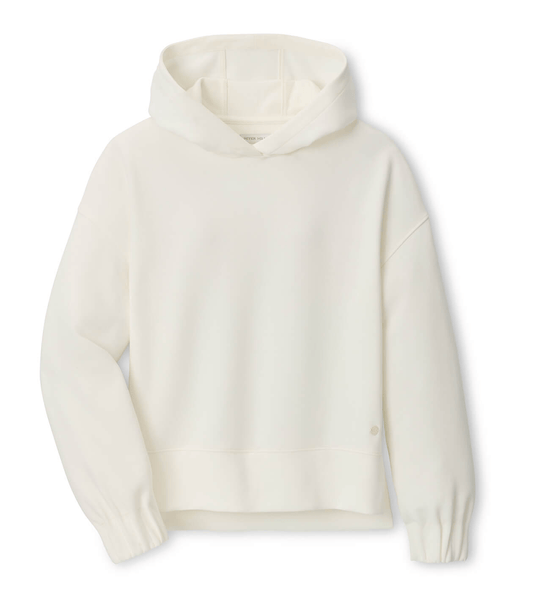 Peter Millar Sweatshirts XS / Soft White Peter Millar - Women's Flora Knit Hoodie