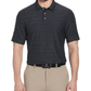 PGA Tour Polos S / Caviar Heather PGA Tour - Men's Jaspe Airflux Polo w/ Self Collar