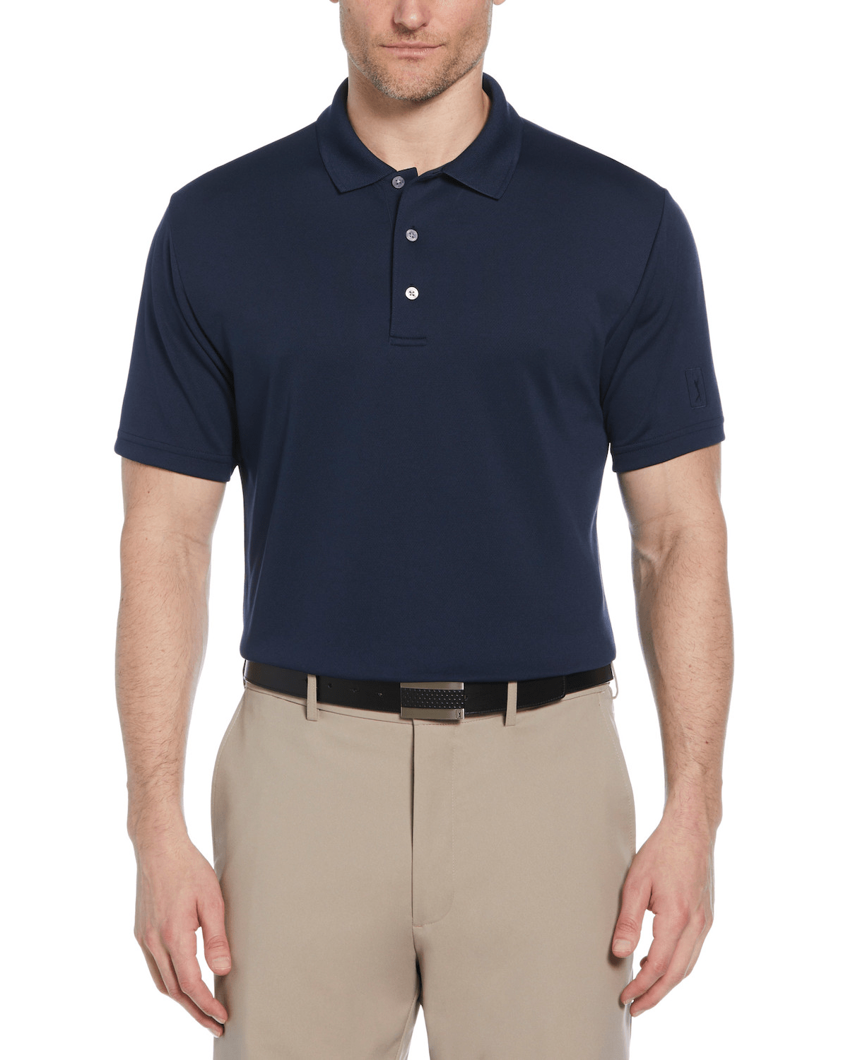 PGA Tour - Men's Airflux Solid Mesh Polo