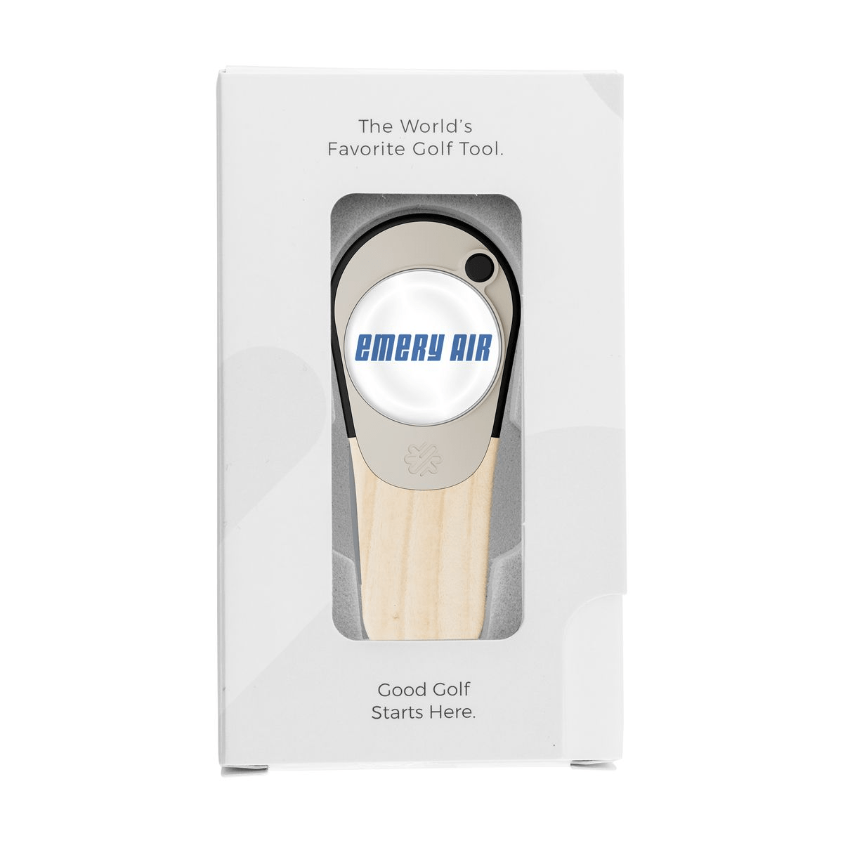 Pitchfix Accessories One Size / Light Ash Pitchfix - Woodie Golf Divot Repair Tool w/ Gift Box