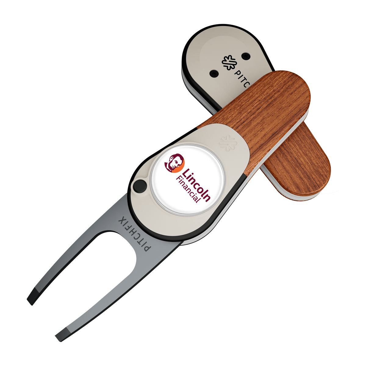 Pitchfix Accessories One Size / Maple Pitchfix - Woodie Golf Divot Repair Tool