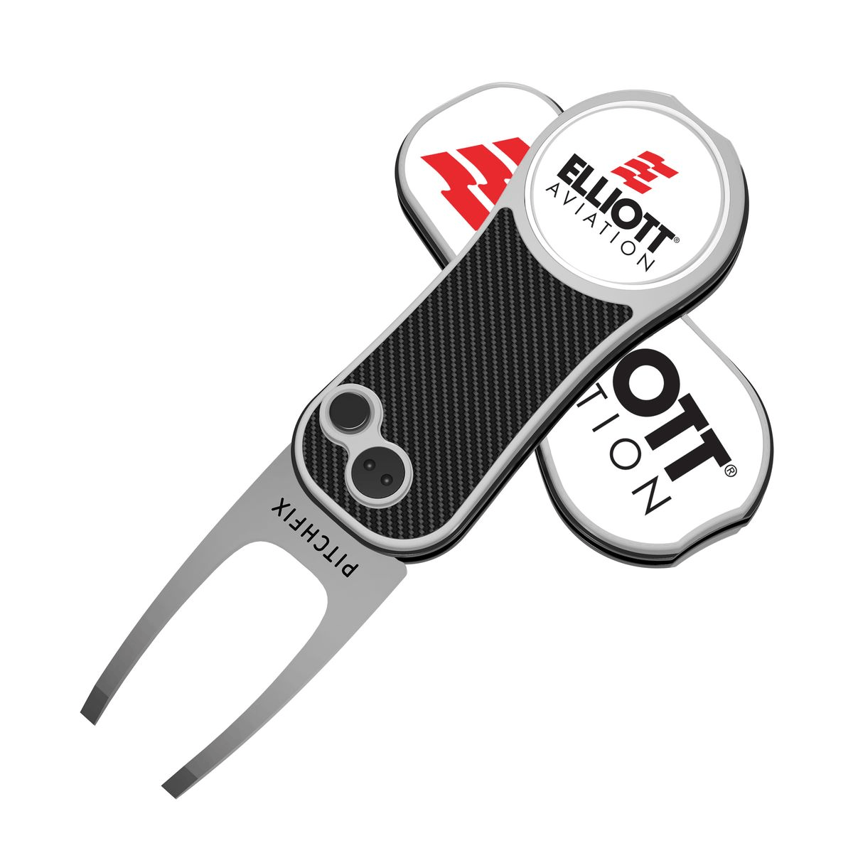 Pitchfix Golf Accessories One Size / Black Pitchfix - XL Golf Divot Repair Tool