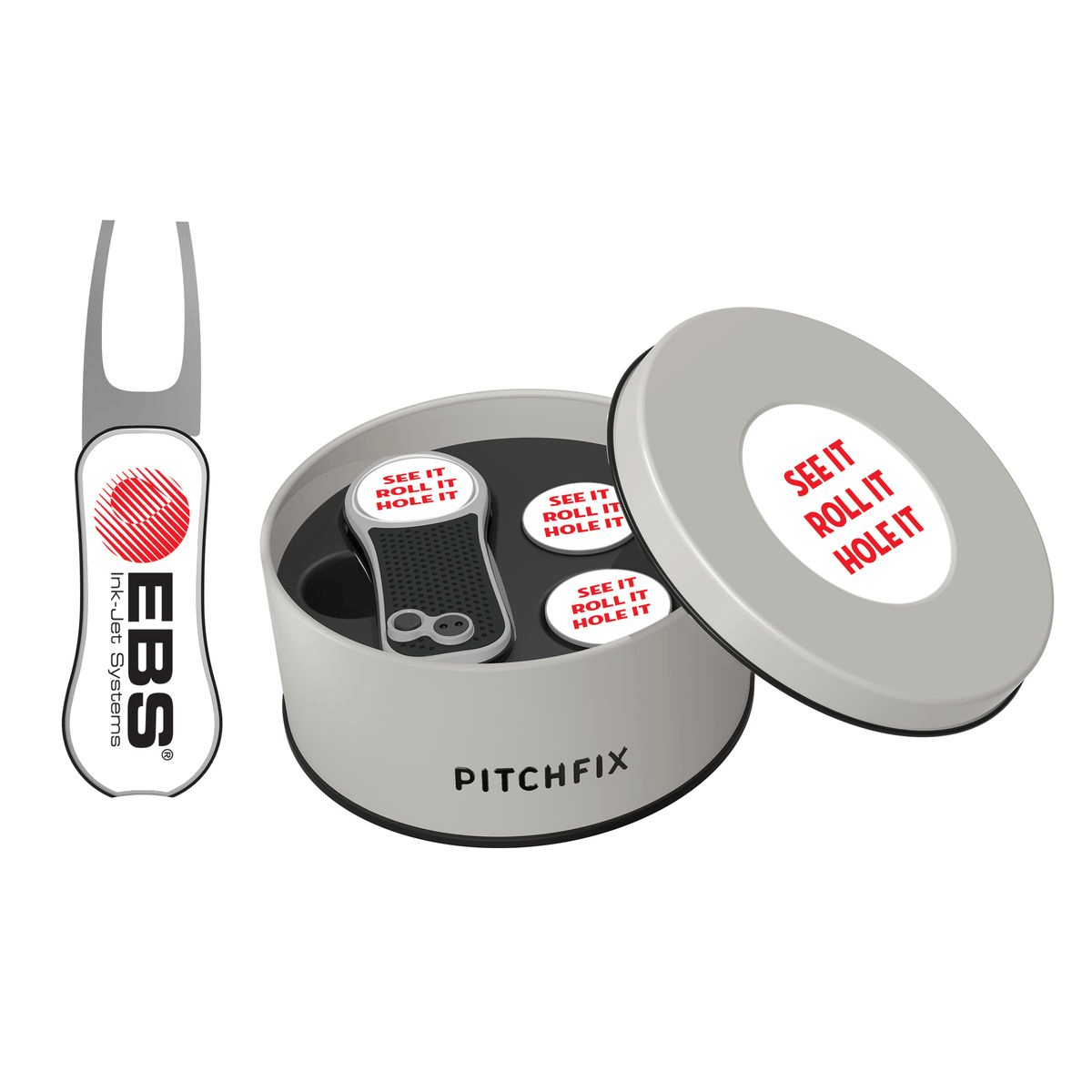 Pitchfix Golf Accessories One Size / Black Pitchfix - XL Golf Divot Repair Tool Deluxe Gift Set