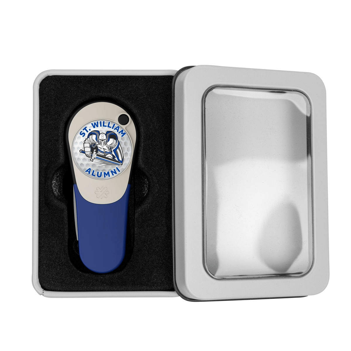 Pitchfix Golf Accessories One Size / Blue Pitchfix - Icon Golf Divot Repair Tool w/ Window Tin