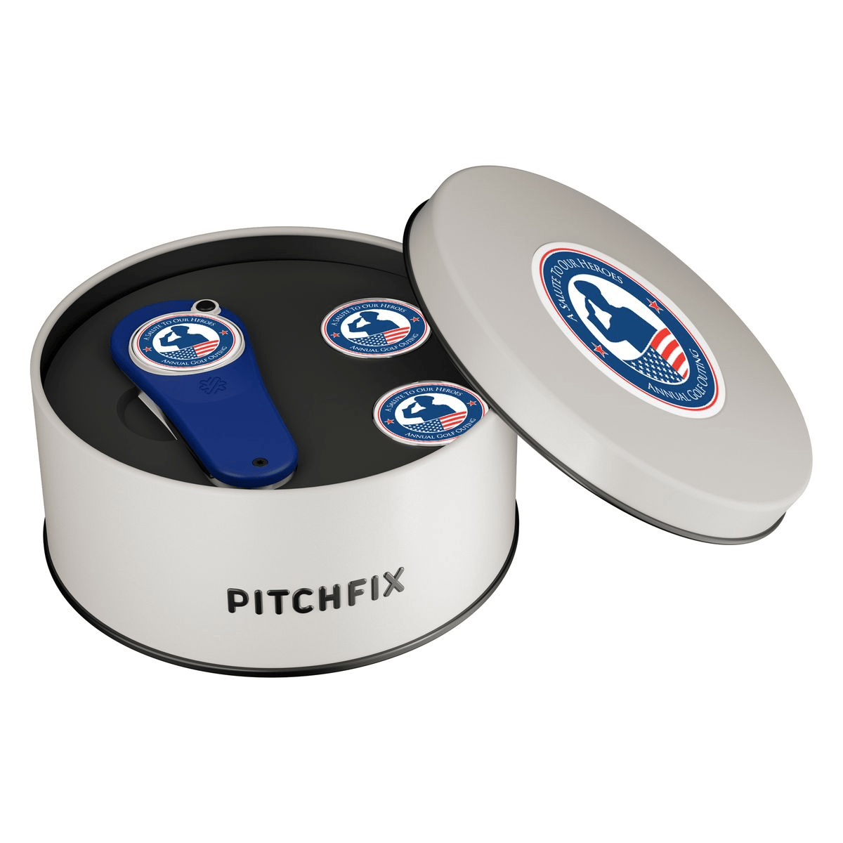 Pitchfix Golf Accessories One Size / Blue Pitchfix - Original 2.0 Golf Divot Repair Tool Deluxe Gift Set