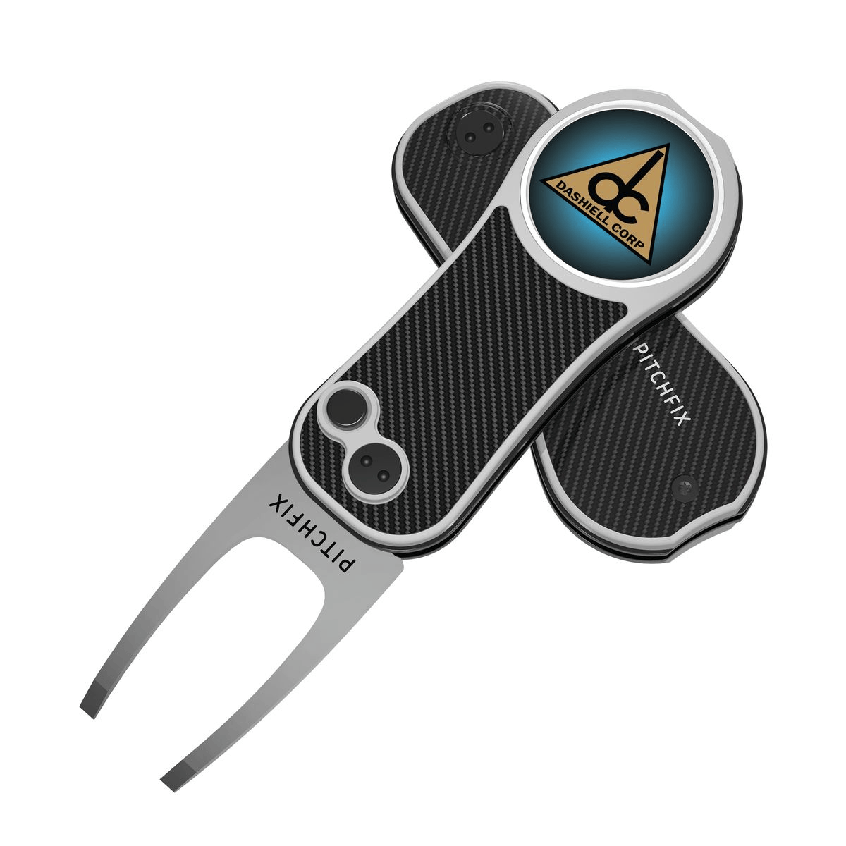 Pitchfix Golf Accessories One Size / Carbon Fiber Pitchfix - Hybrid Golf Divot Tool