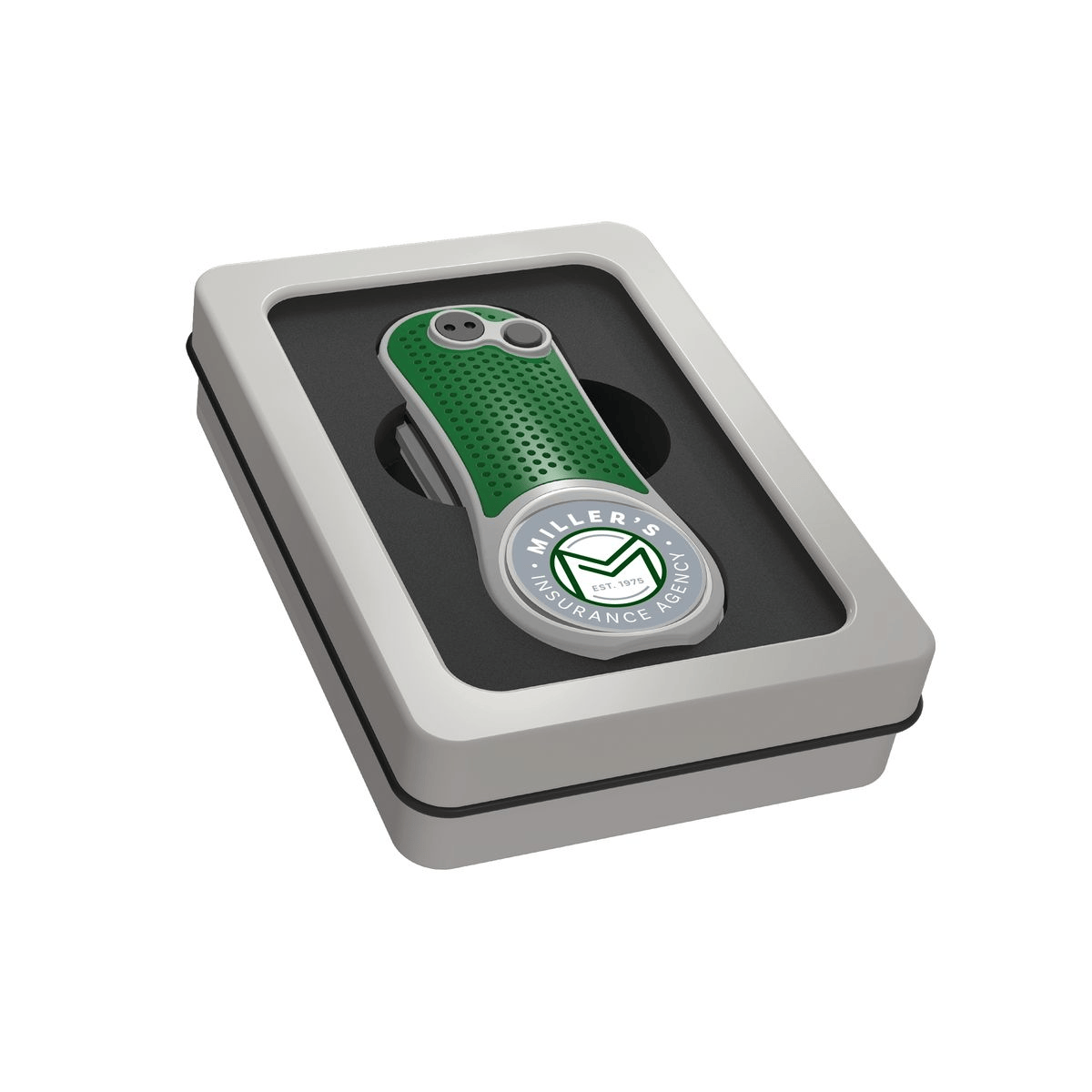 Pitchfix Golf Accessories One Size / Green Pitchfix - Hybrid Golf Divot Tool w/ Window Tin