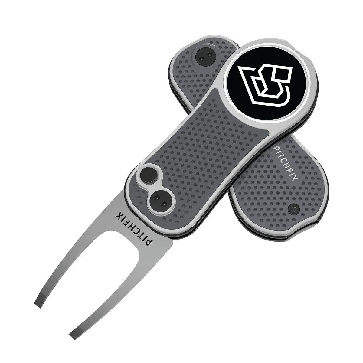 Pitchfix Golf Accessories One Size / Gunmetal Pitchfix - Hybrid Golf Divot Tool