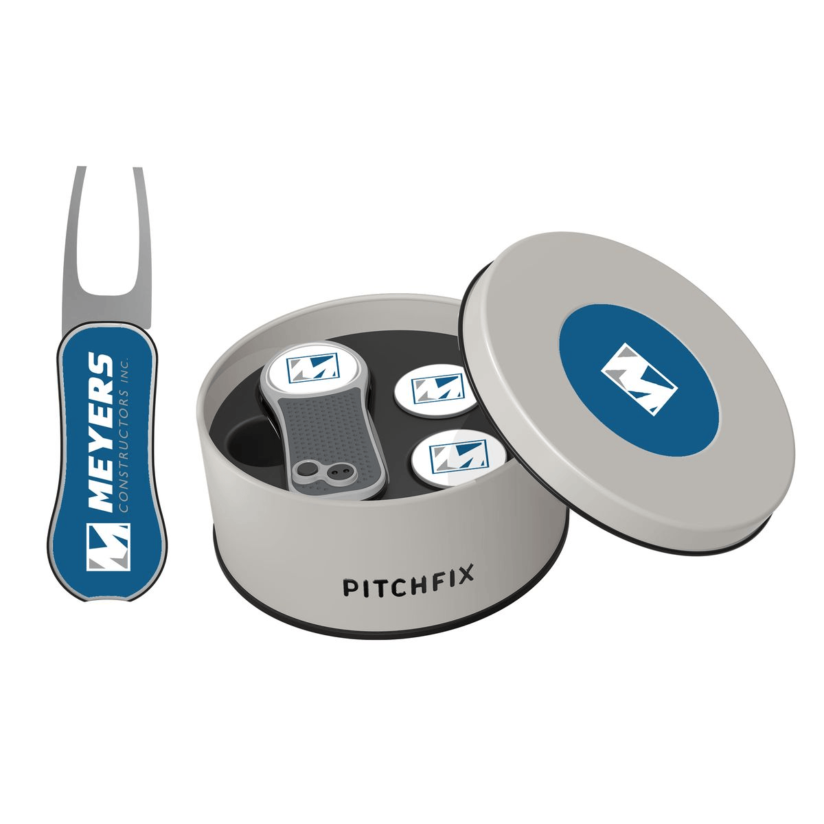 Pitchfix Golf Accessories One Size / Gunmetal Pitchfix - XL Golf Divot Repair Tool Deluxe Gift Set