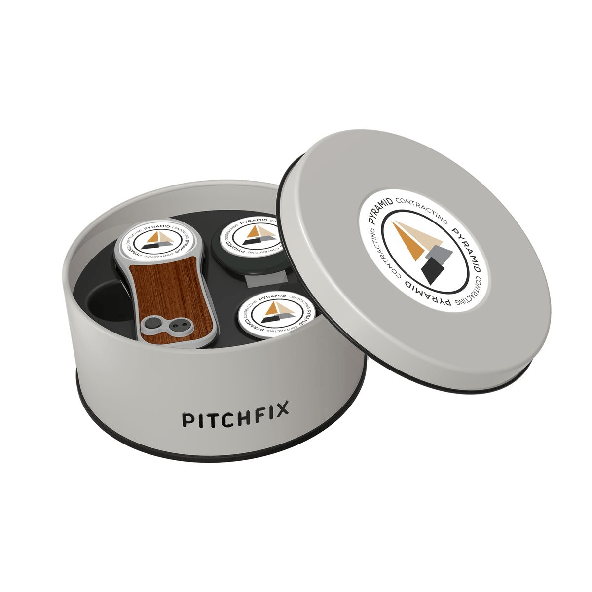 Pitchfix Golf Accessories One Size / Maple Pitchfix - Hybrid Golf Divot Tool Deluxe Gift Set w/ Hat Clip
