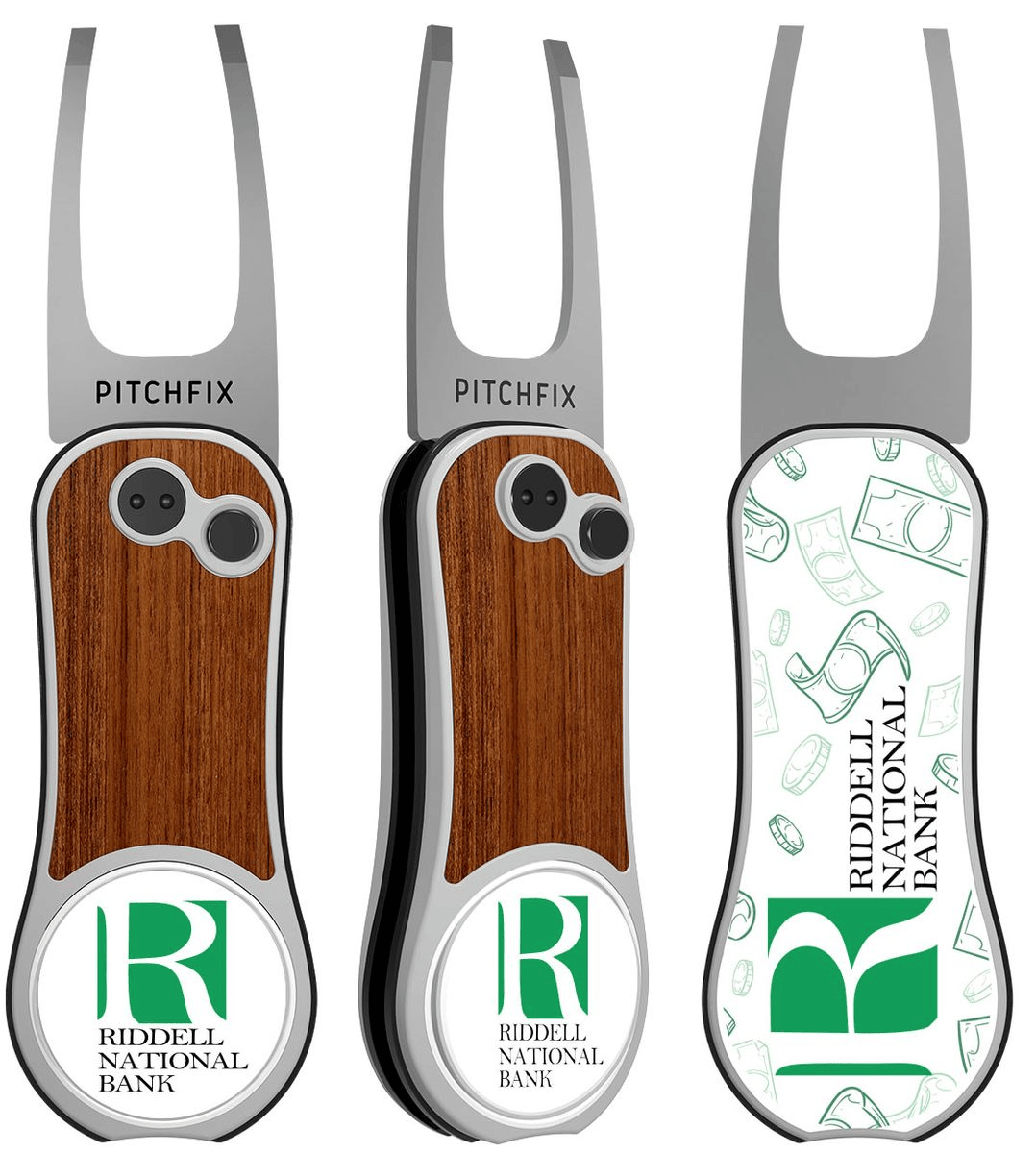 Pitchfix Golf Accessories One Size / Maple Pitchfix - XL Golf Divot Repair Tool