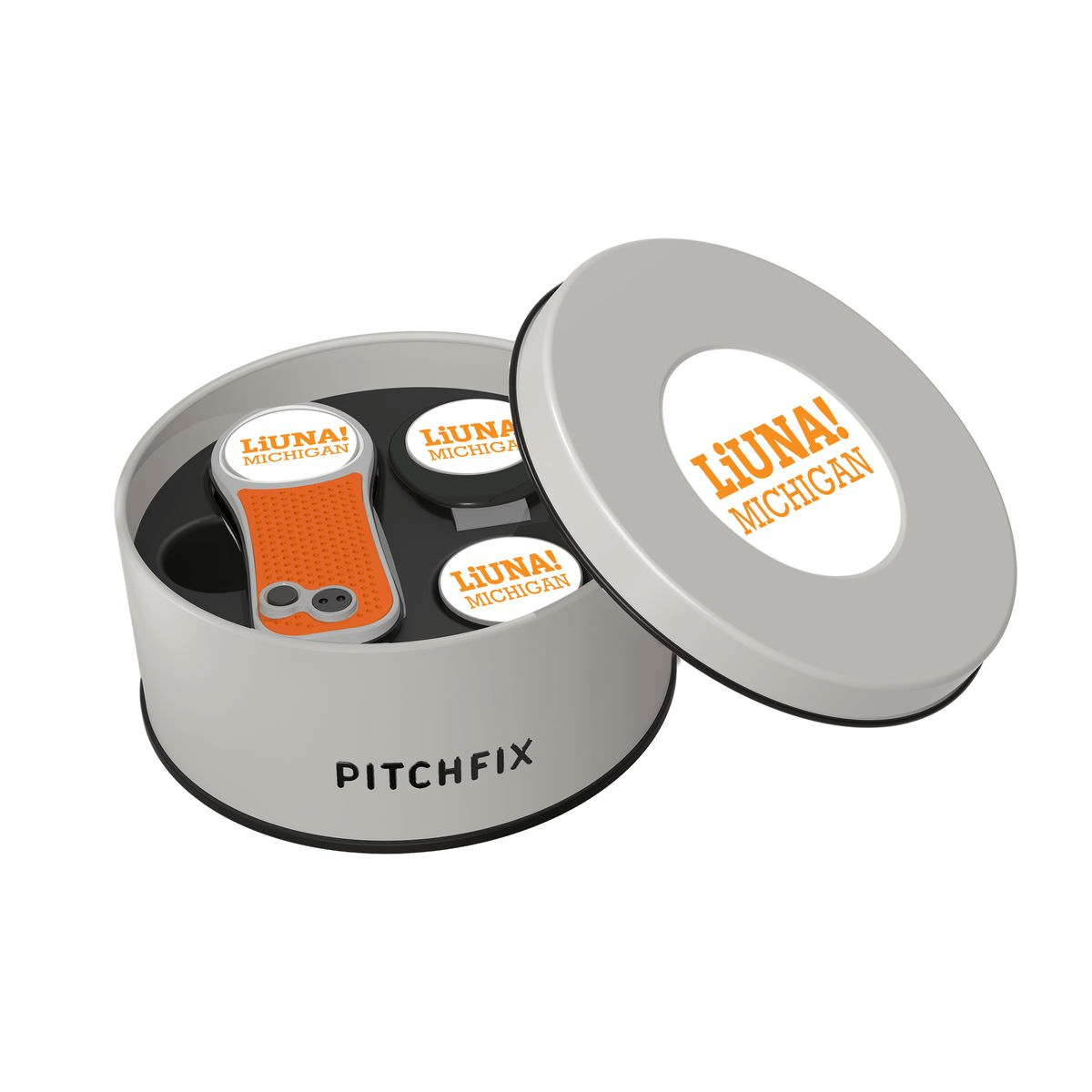 Pitchfix Golf Accessories One Size / Orange Pitchfix - Hybrid Golf Divot Tool Deluxe Gift Set w/ Hat Clip