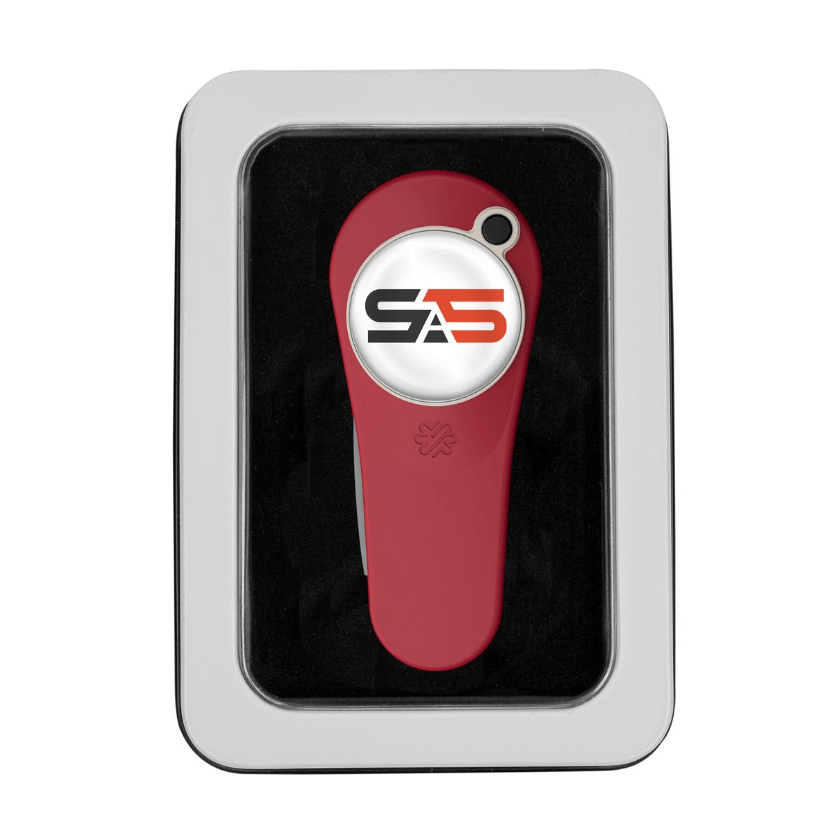 Pitchfix Golf Accessories One Size / Red Pitchfix - Original 2.0 Golf Divot Repair Tool w/ Window Tin
