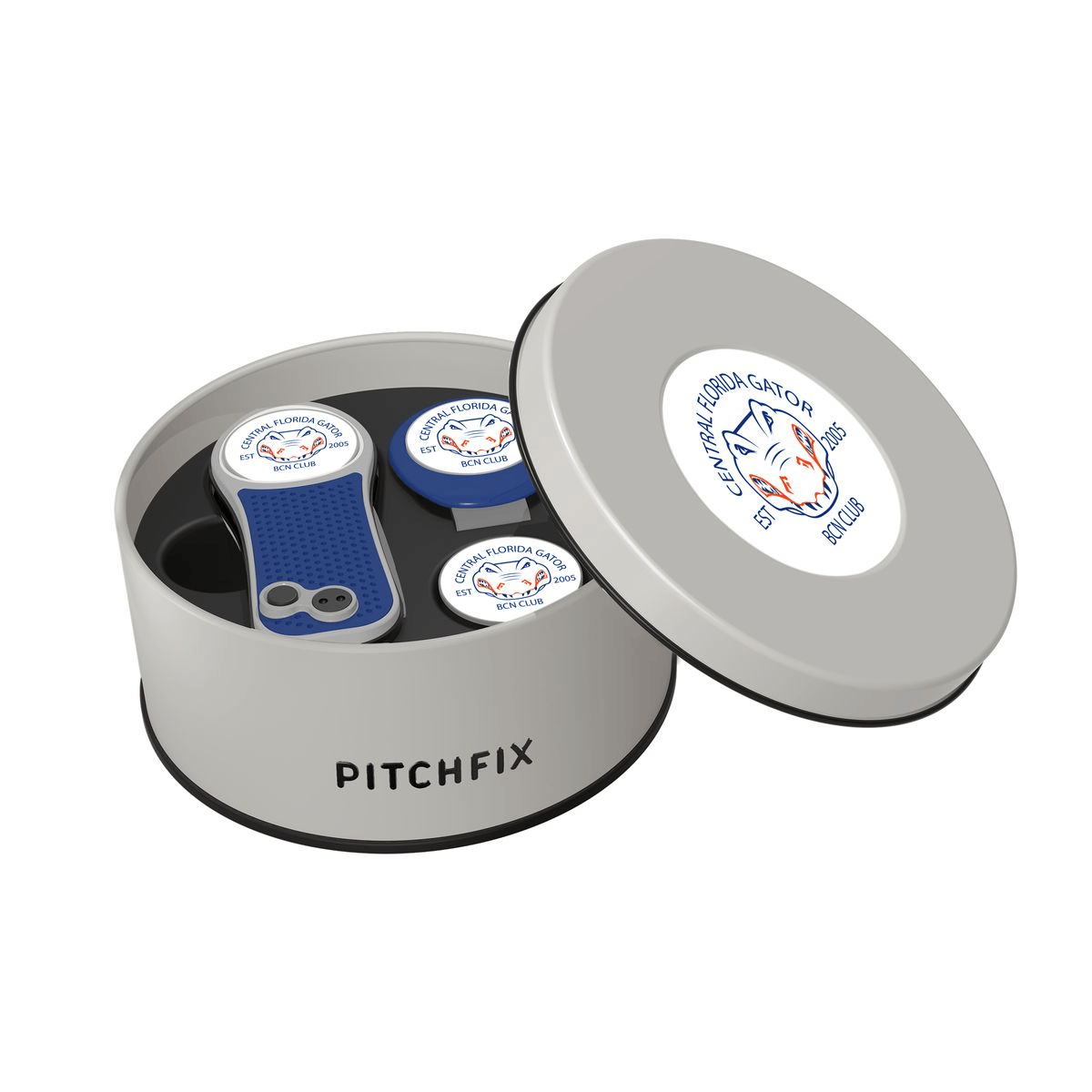 Pitchfix Golf Accessories One Size / Royal Blue Pitchfix - Hybrid Golf Divot Tool Deluxe Gift Set w/ Hat Clip