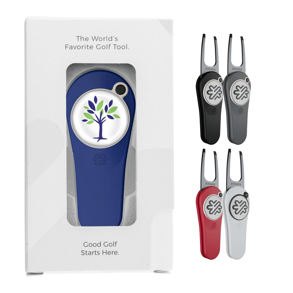 Pitchfix Golf Accessories Pitchfix - Original 2.0 Golf Divot Repair Tool w/ Gift Box