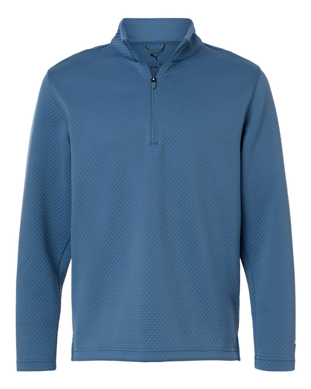 Puma Golf Layering S / Blue Horizon Puma - Men's Pebble Quarter-Zip Pullover