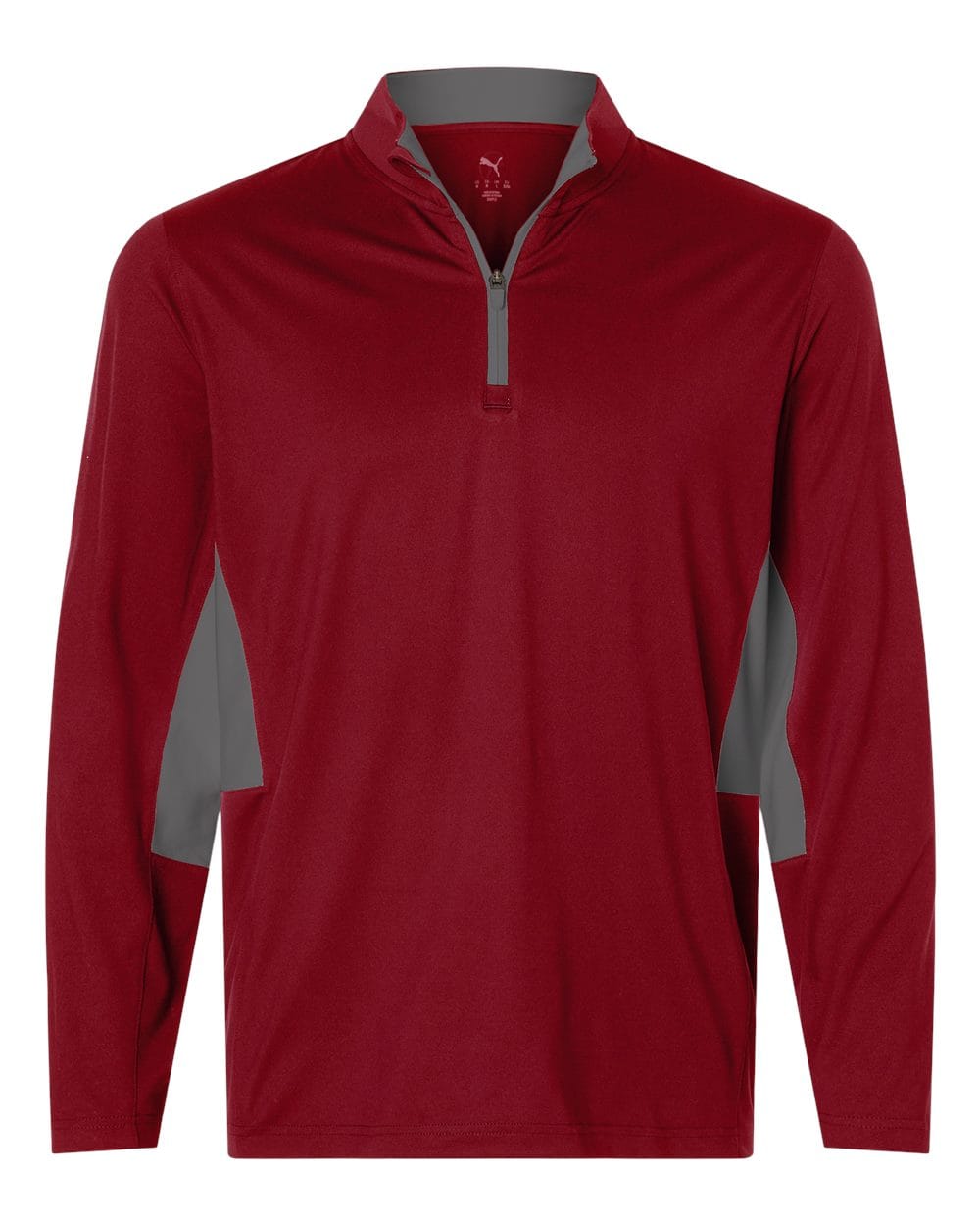 Puma Golf Layering S / Dark Crimson Puma - Men's Pure 2.0 Quarter-Zip