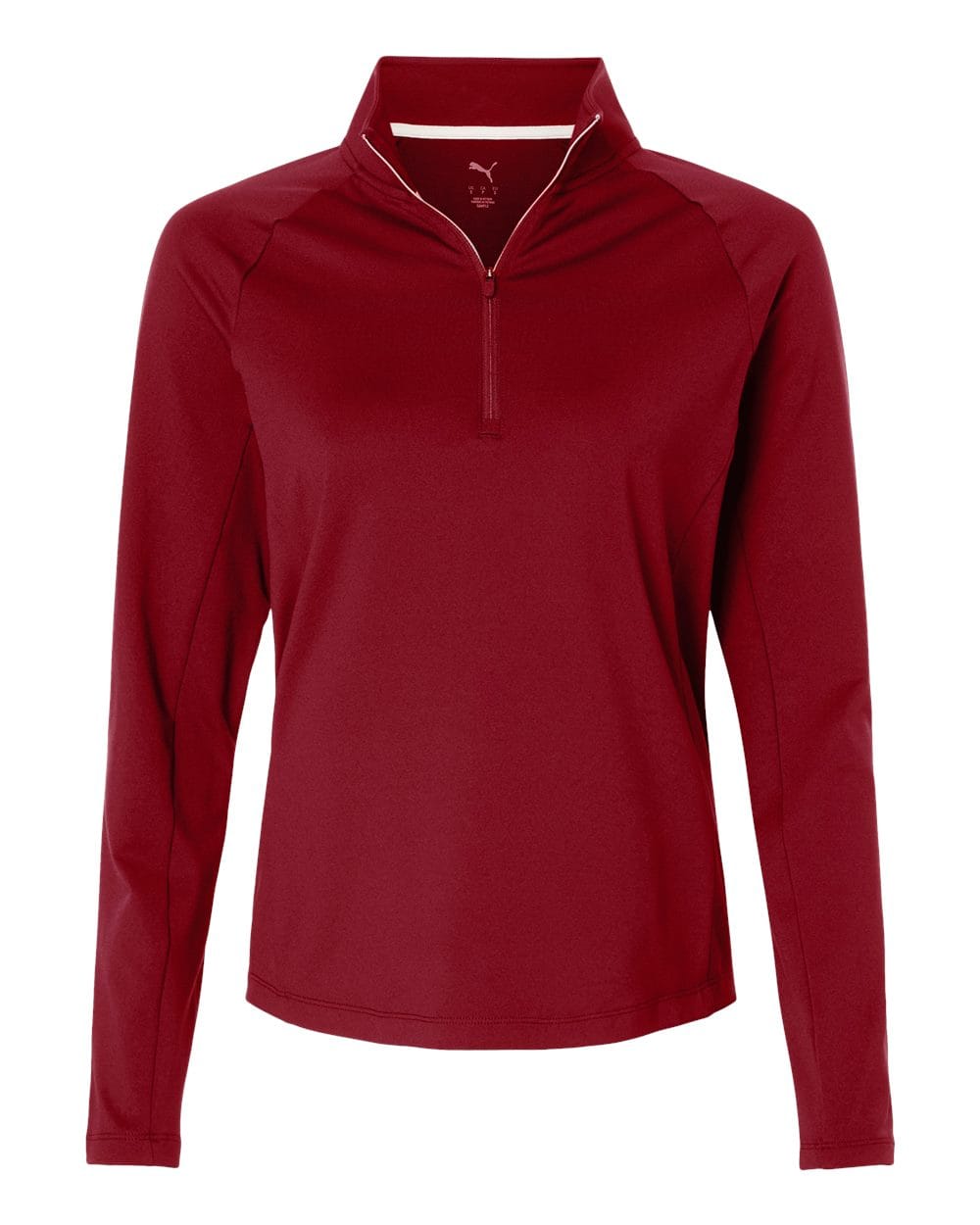 Puma Golf Layering S / Dark Crimson Puma - Women's Pure 2.0 Quarter-Zip