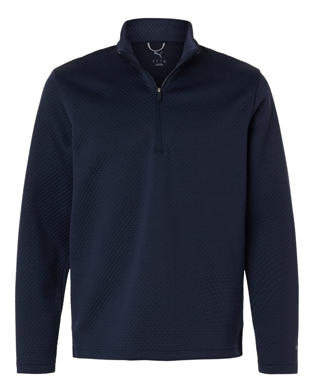 Puma Golf Layering S / Deep Navy Puma - Men's Pebble Quarter-Zip Pullover