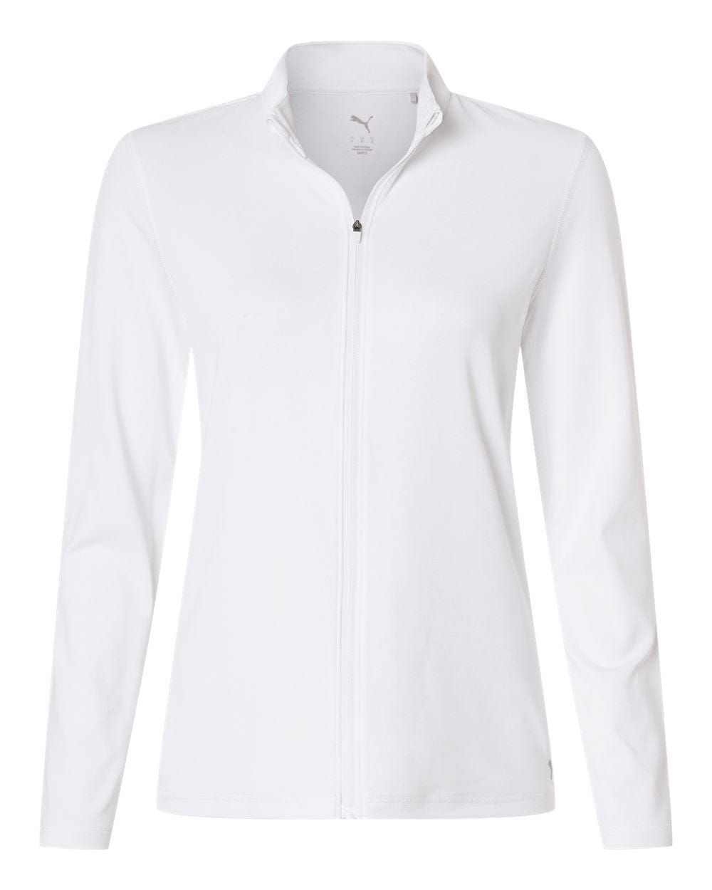 Puma Golf Layering S / White Glow Puma - Women's Icon Full-Zip 2.0
