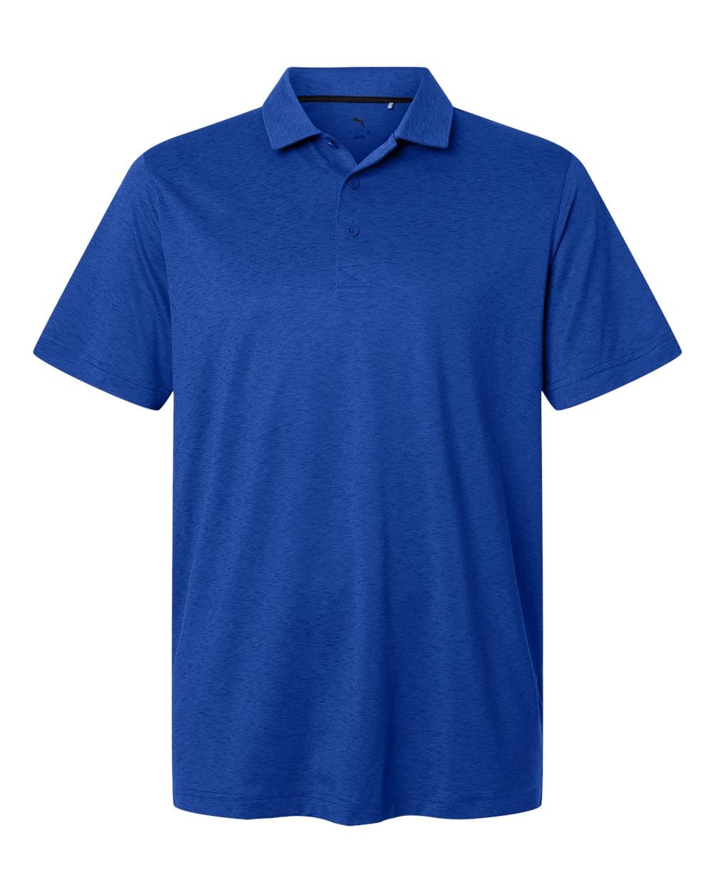 Puma Golf Polos S / Festive Blue Heather Puma - Men's Icon Heather Polo 2.0