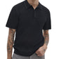 rag & bone Polos S / Black rag & bone - Men's Harvey Rib Polo