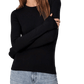 rag & bone T-shirts XXS / Black rag & bone - Women's Luca Slim Long Sleeve Tee