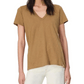 rag & bone T-Shirts XXS / Khaki rag & bone - Women's The Slub Vee