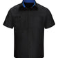 Red Kap Workwear Only S / Black/Royal Blue Red Kap - Men's Short Sleeve Performance Plus Shop Shirt w/ Oilblok Technology