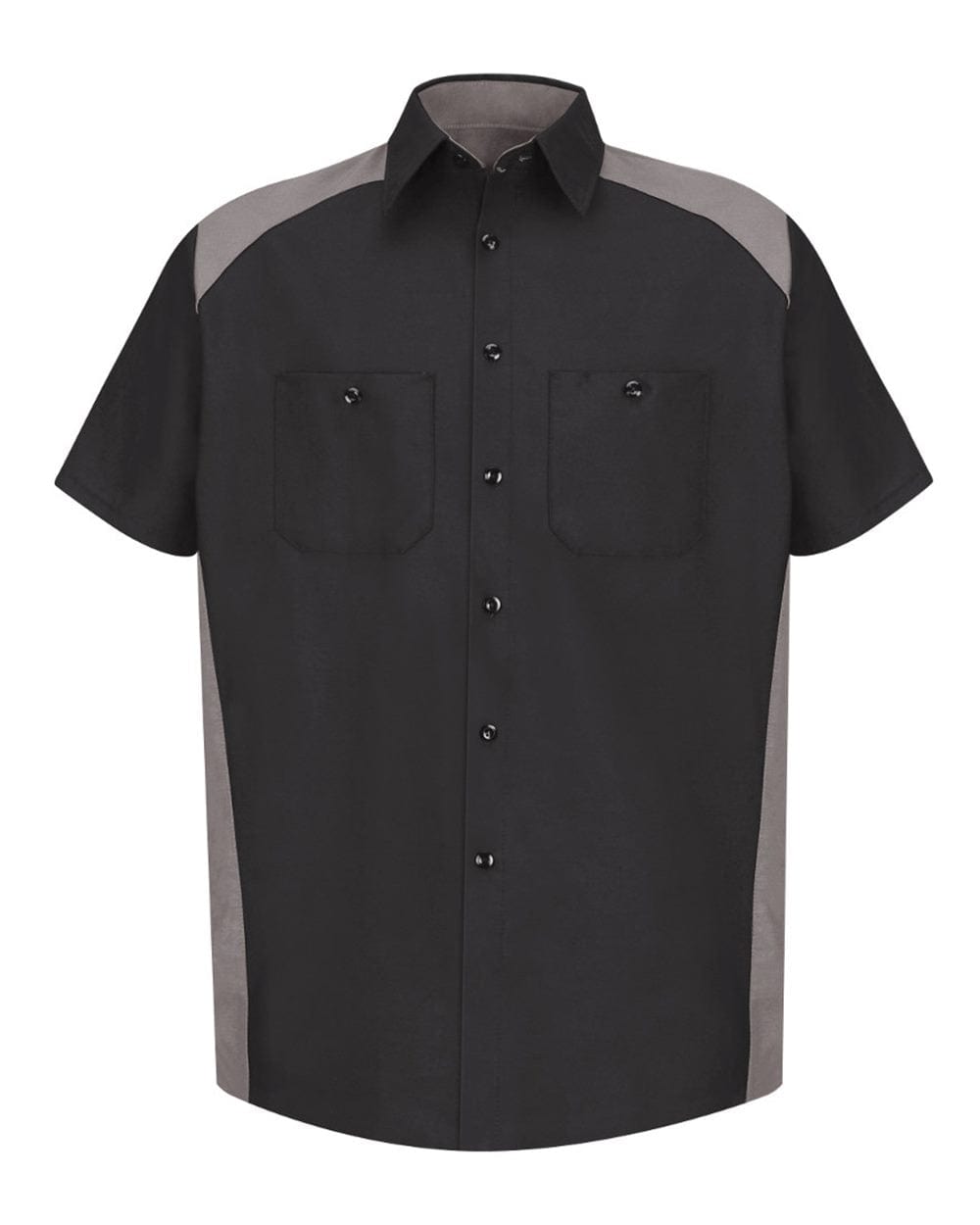 Red Kap Workwear Only S / Black/Silver Red Kap - Short Sleeve Motorsports Shirt