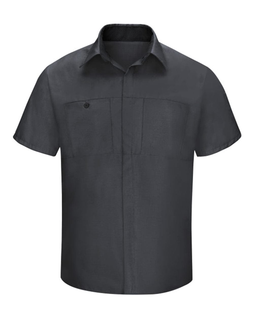 Red Kap Workwear Only S / Charcoal/Black Red Kap - Men's Short Sleeve Performance Plus Shop Shirt w/ Oilblok Technology