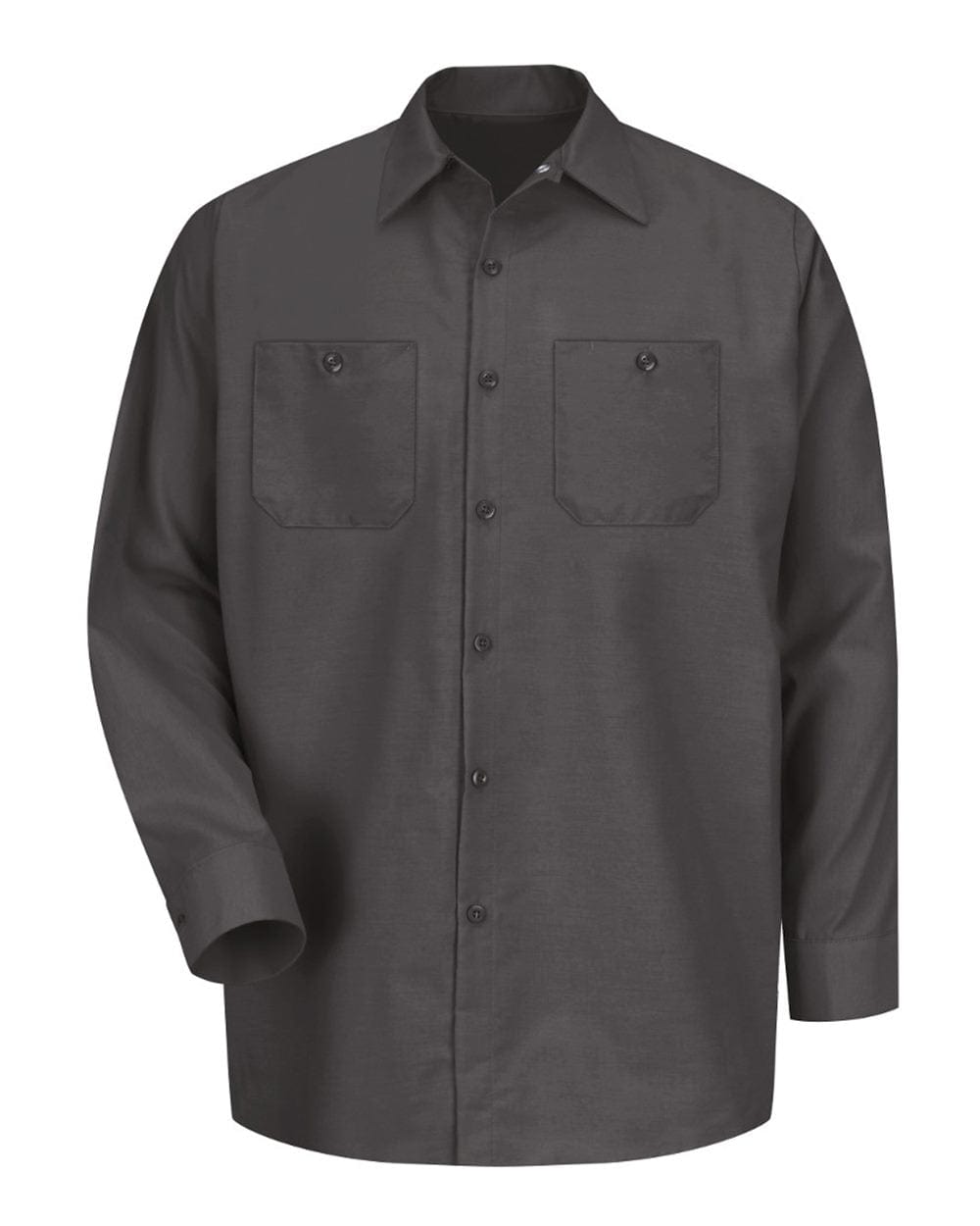 Red Kap Workwear Only S / Charcoal Red Kap - Industrial Long Sleeve Work Shirt