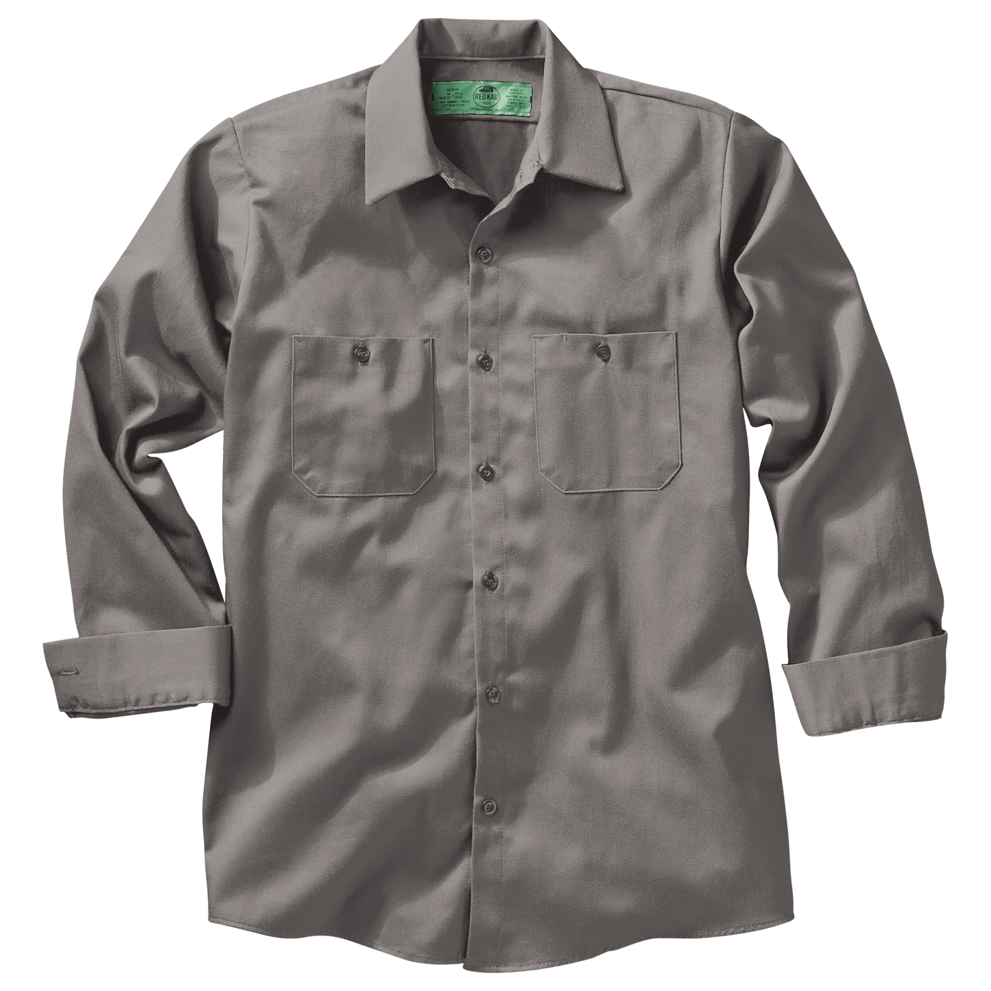 Red Kap Workwear Only S / Graphite Red Kap - Cotton Long Sleeve Uniform Shirt