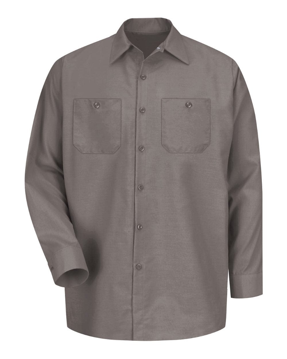 Red Kap Workwear Only S / Grey Red Kap - Industrial Long Sleeve Work Shirt