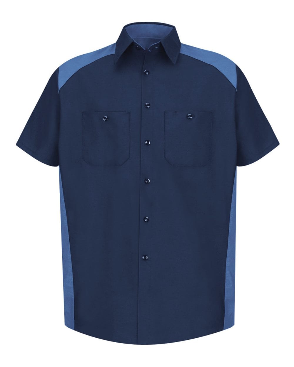 Red Kap Workwear Only S / Navy/Postman Blue Red Kap - Short Sleeve Motorsports Shirt