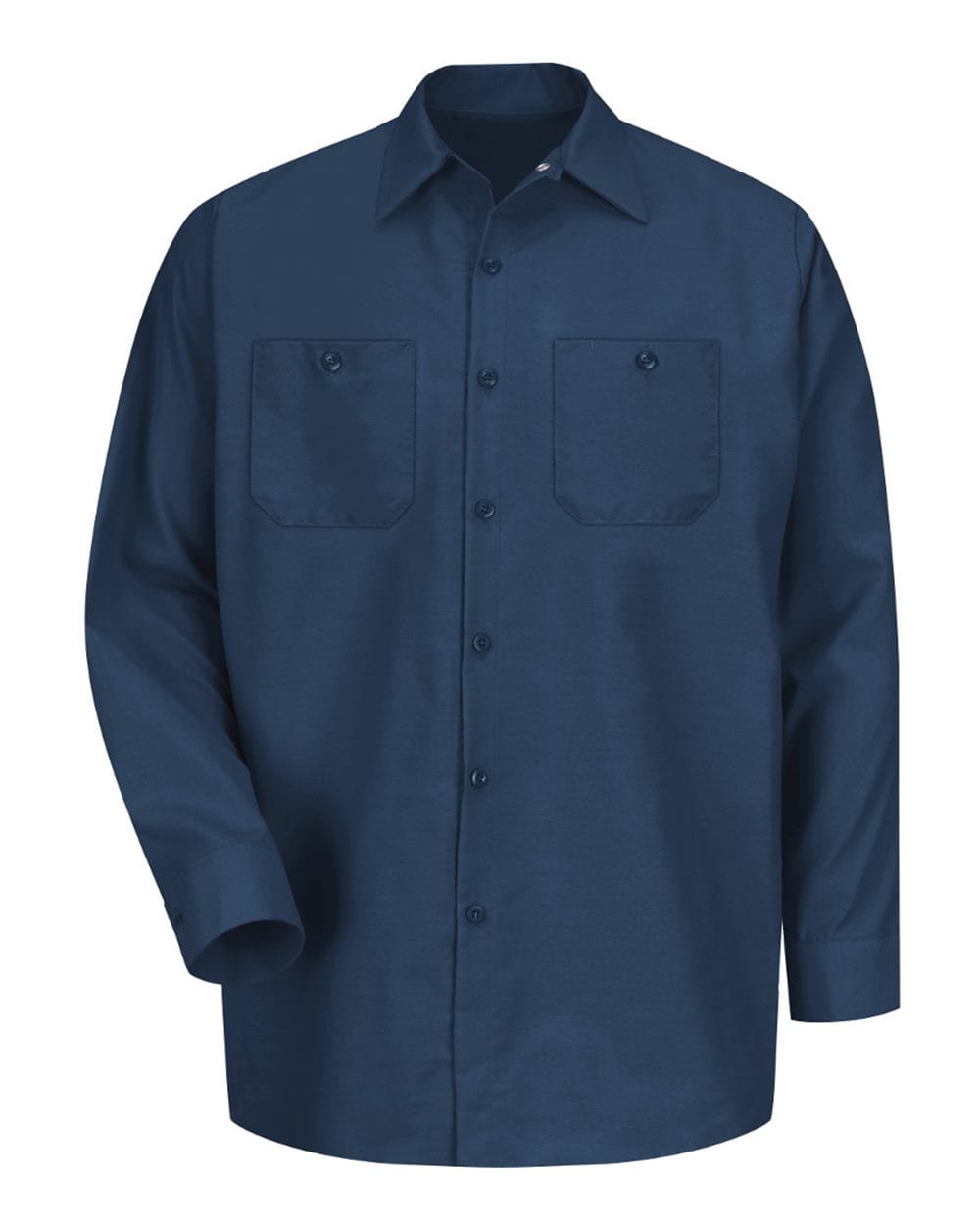 Red Kap Workwear Only S / Navy Red Kap - Industrial Long Sleeve Work Shirt