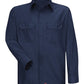 Red Kap Workwear Only S / Navy Red Kap - Ripstop Long Sleeve Work Shirt