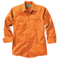 Red Kap Workwear Only S / Orange Red Kap - Cotton Long Sleeve Uniform Shirt