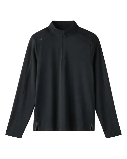 Rhone Layering S / Pure Black Rhone - Men's Rise 1/4-Zip